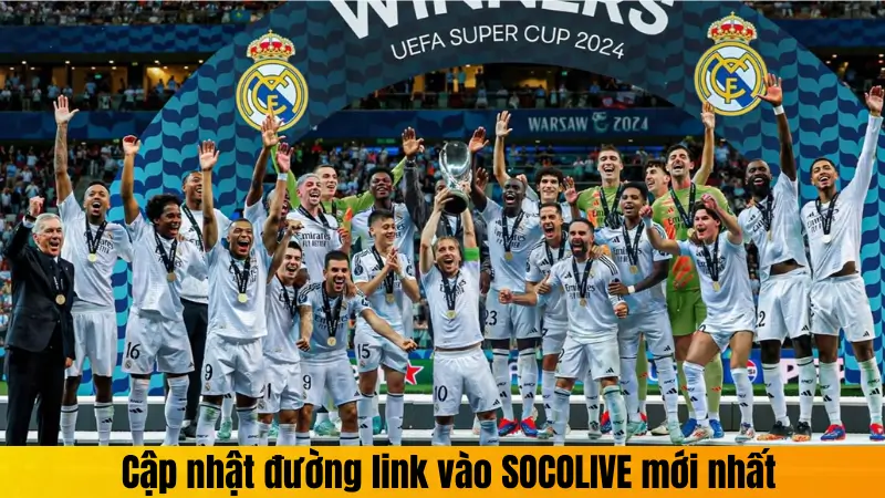 Cập nhật đường link vào socolive